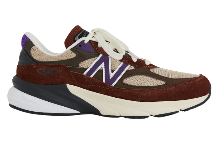 New Balance 990v6 Made in USA Rich Oak Cosmic Grape - U990OP6